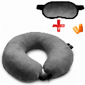 Набор подушка для путешествий и маска для сна с Вашим лого