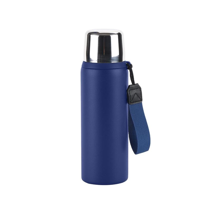 Термос Jazz сталевий з лого 600 мл