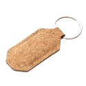 Брелок для ключей пробковый с кольцом овальный 32мм 68х33мм с брендированым лого Фото 4