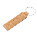 Брелок для ключей пробковый с кольцом под ваше лого 32мм прямоугольный 79х21мм Фото 4
