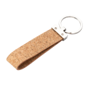 Брелок для ключів корковий з кільцем прямокутний 32мм з логотипом 79х20мм Фото 4