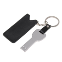 Флэш-память ключ в кожаном чехле с вашим лого 64 Gb Фото 3