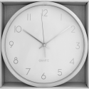 Настенные часы металлические Economix TITANIUM с вашим лого 29 см Фото 4