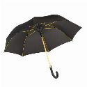 Зонт-трость с прорезиненой ручкой CANCAN для печати вашего логотипа