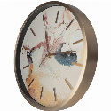 Часы настенные металлические Optima AUTUMN с логотипом 30 см Фото 3